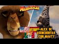 Alex Se Reencuentra Con Marty Madagascar El Reencuentro Comparación Ingles Castellano Latino