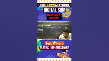 📚🔥🤯✅➕ Digital Sum by Abhinay sir | Digital sum method | how to find Digital sum | ssc cgl 2025 #17