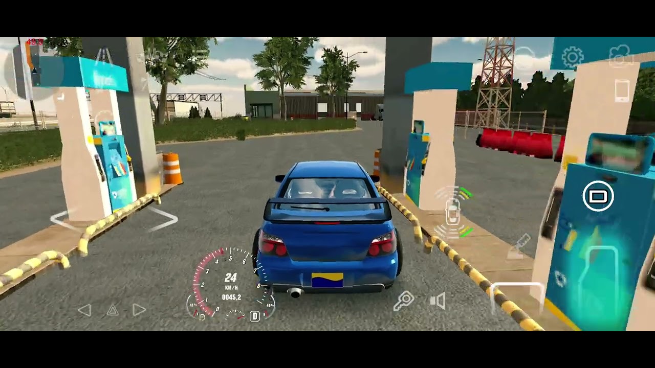 Разогнал subaru до 426 км в car parking