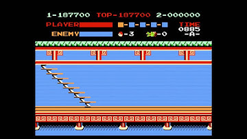 Kung Fu NES Cheat Code Glitch - Retron 5