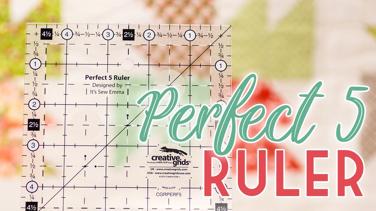 Fabulous Sewing Design 5-In-1 Quilt Cutting Ruler – My Quilt Room