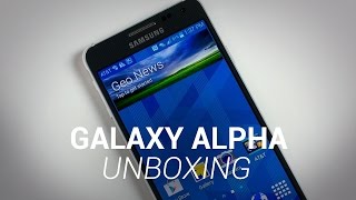 Samsung Galaxy Alpha Unboxing