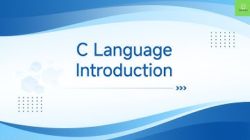 Introduction to C Language | Learn C Programming for Beginners - Part-1