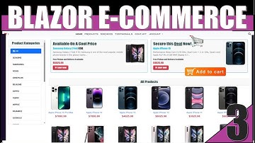 Part3️⃣| .NET 8 Blazor Wasm eCommerce with API - creating product carousel 🚀