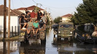 Aumenta el número de muertos en Grecia y España por las inundaciones