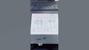 Factor/GCF equivalent expressions pt 3 #maths #mselovesmath #mathhelp #mathtutorial