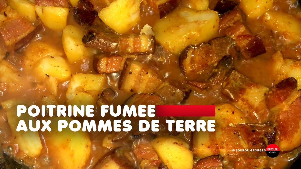 Poitrine fumée aux pommes de terre -  Lo gout pays oté.