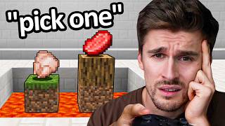 I Tried Minecraft's HARDEST Challenge