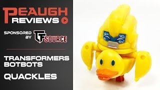 Video Review: Transformers BotBots QUACKLES