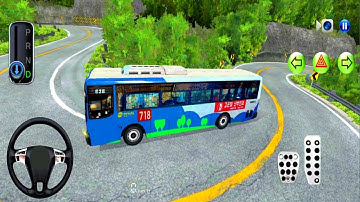 New Old City Hyundai Bus Simulator 2025 - 3D Driving Class Android ios - Bus Game Android gameplay