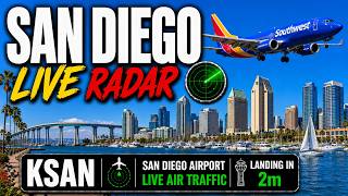 KSAN Airport San Diego California • AirNav radar • ATC KTKI Ambience