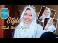 5 Tutorial Hijab Wedding Syar'i// step by step //by fitrihnfah