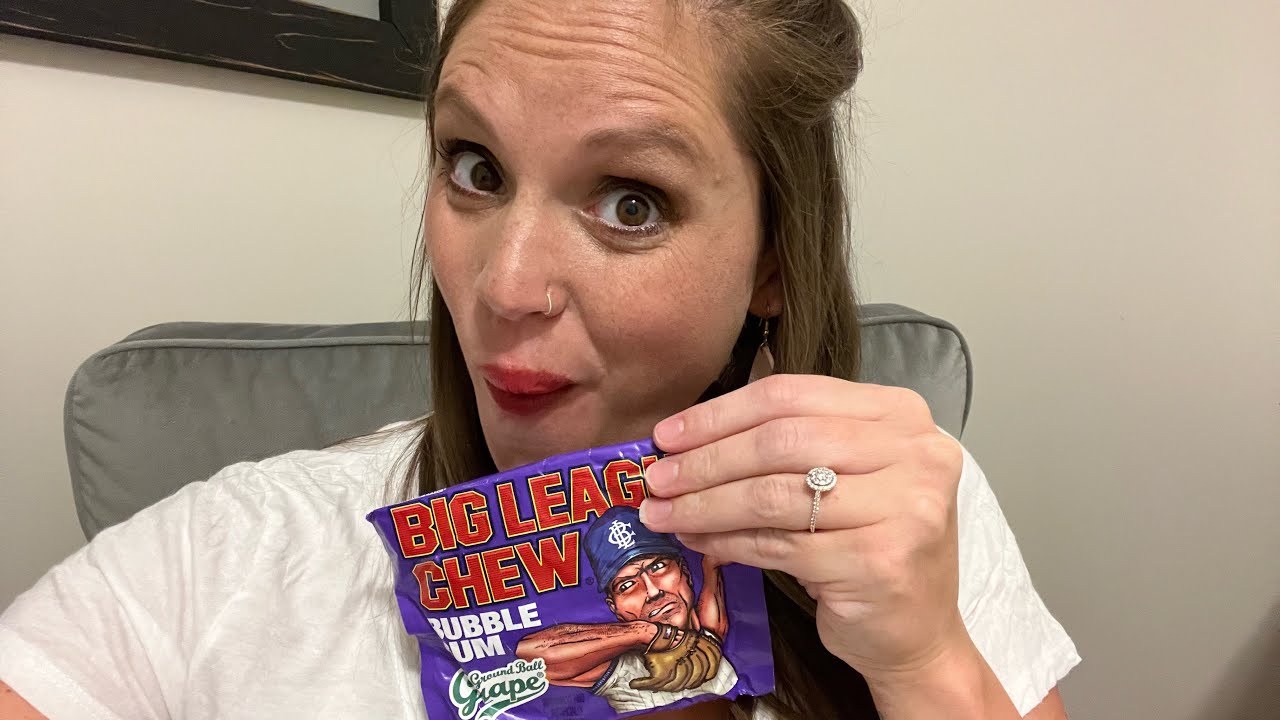 ASMR - Big League Chew Grape! - Whisper Ramble