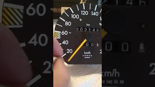 Mercedes w124 Tachonadel einstellen screenshot 2