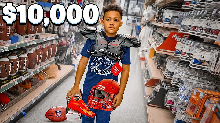 BUYING MY SON TACKLE FOOTBALL GEAR!