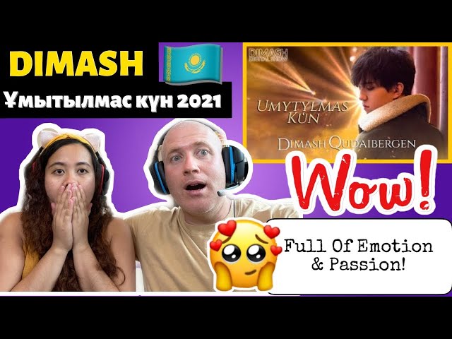 DIMASH - Ұмытылмас күн (UNFORGETTABLE DAY ) 2021 REACTION!🇰🇿 class=