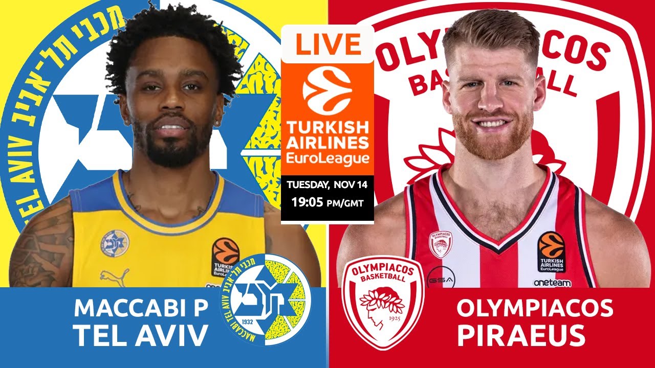 Maccabi Playtika Tel Aviv Olympiacos Piraeus euroleague Live Score maccabi-playtika-tel-aviv-olympiacos-piraeus-euroleague-live-score