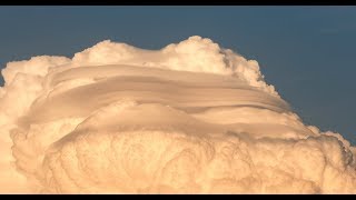 Zeitraffer Gewitter mit PileusWolken am Erzgebirgskamm 27.Juli 2019