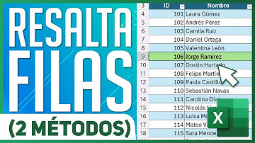 Cómo Resaltar la Fila Seleccionada en Excel con Macros y Formato Condicional