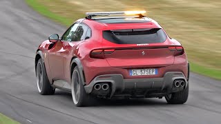 Ferrari Purosangue - Lovely V12 Engine Sounds, Accelerations, Revs! Goodwood Festival of Speed 2023