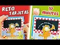 5 DIY RETO TARJETAS EN 10 MINUTOS - EPISODIO 1: TARJETA PIZARRA | Manualidades aPasos