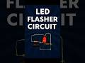 LED Flasher Circuit using LDR | Simple Electronics Project | DIY Light Sensor Circuit