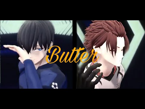 【MMDブルーロック】潔と冴で’Butter’
