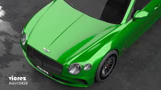 Vicrez Vinyl Car Wrap Film Vzv10458 Gloss Candy Paint Green