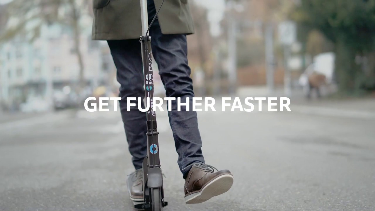 Micro Downtown Commuter Scooter