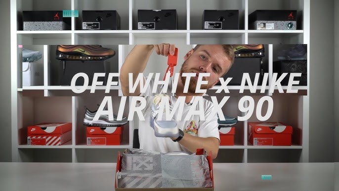 Off-White™ x Nike Air Max 90 Collab On-Foot