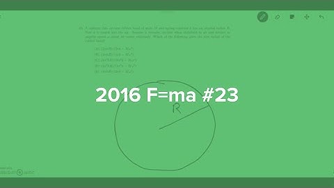 2016 F=ma #23