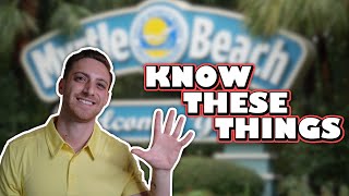 5 Things To Know About Living In Myrtle Beach | Other Towns Near Myrtle Beach | Living In SC