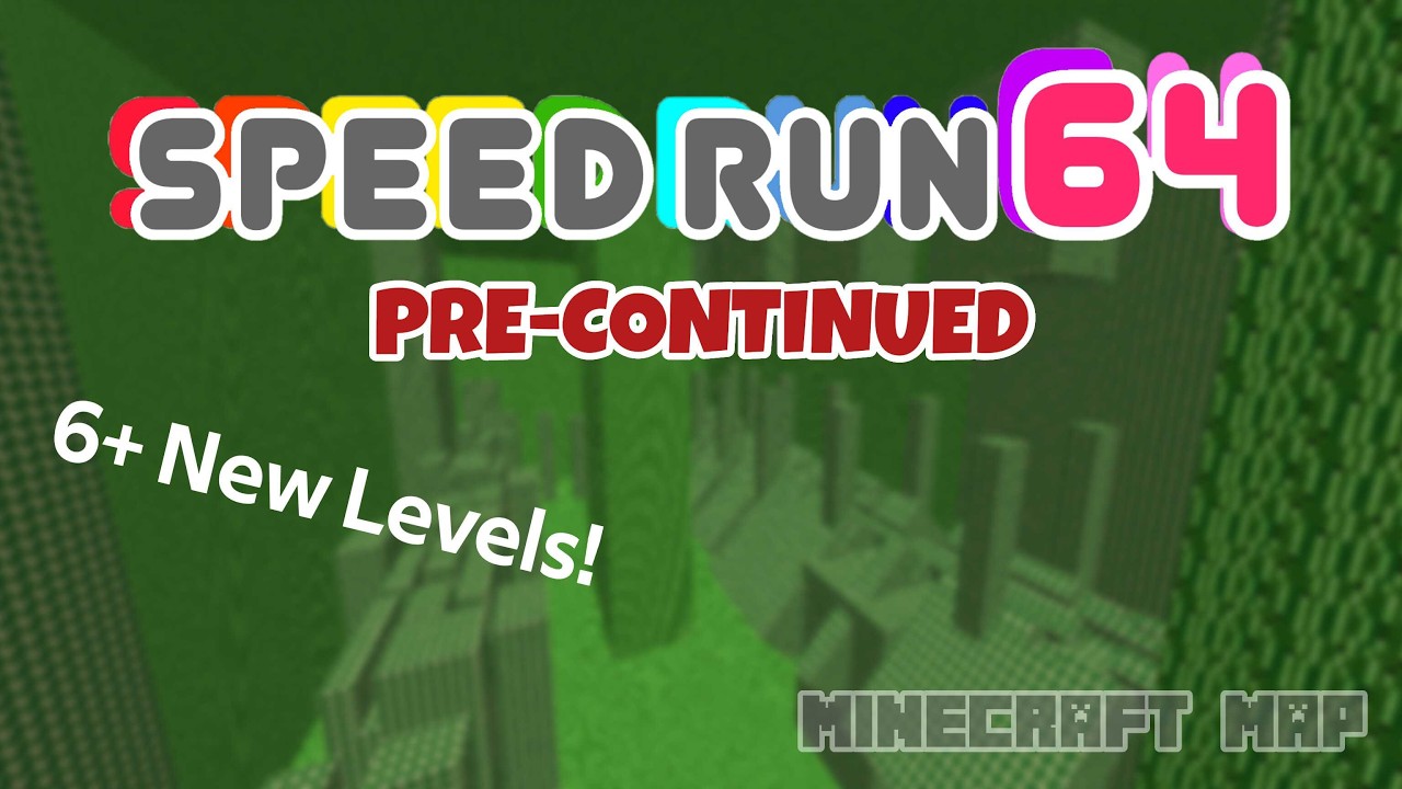 Speed Run 64 PRE-CONTINUED Trailer (Minecraft Speed Run 4)