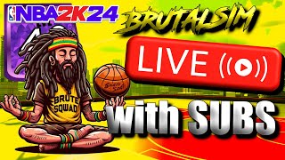 SUNDAY VIBES RUNNING WITH SUBS HAVING FUN & THEY HATE IT | ROAD TO 200K - NBA 2K24