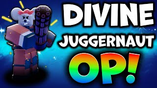 I GOT DIVINEJUGGERNAUT 0.5%!!! (Cheese TD)