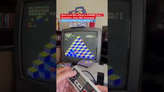 Back to the 80's: Q*bert Is HARDER Than I Remember… Retro NES Throwback! #nintendo Content