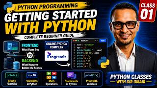 Python Programming — Class 01 | Getting Started with Python