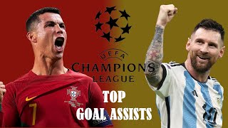 Most Goal Assists in Champions League History