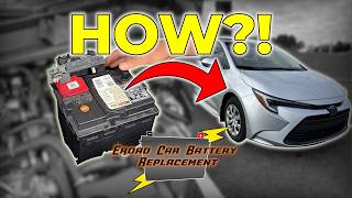 2020-2024 1.8 Toyota Corolla Battery Replacement Made EASY!