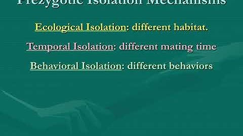 Video 18  AP Evolution   Speciation & Modern