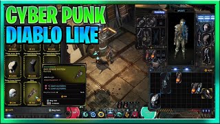 New Cyberpunk Diablo Like : New Action RPG "Carbon" Updated Demo Full Gameplay 2025