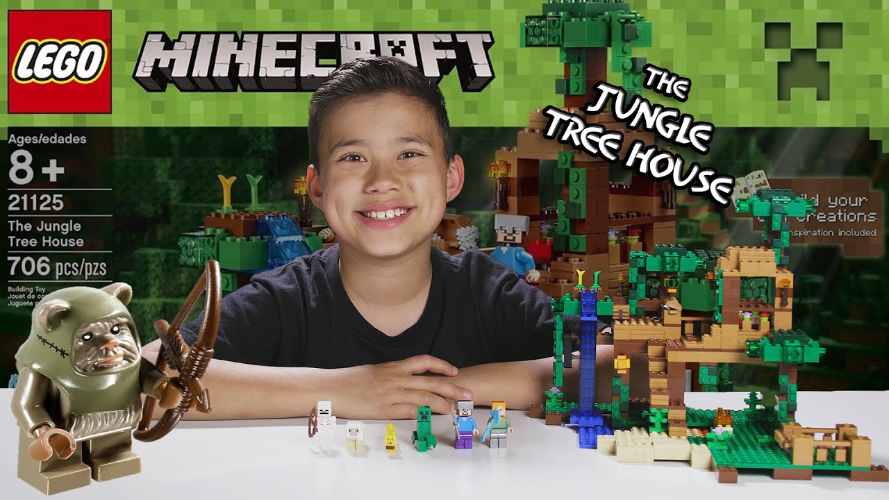 LEGO MINECRAFT - Set 21125 THE JUNGLE TREE HOUSE 