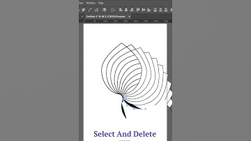 Spiral Flower Using The Distort And Transform Effect  illustrator #ytshort