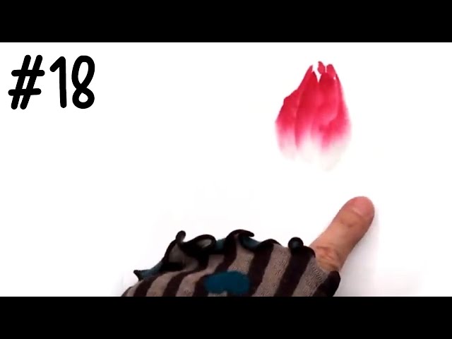 水墨画＆ミュージック】チューリップを描く♪ - YouTube