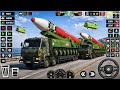 Vechile Games : US Army truck Simulator 🔥 Real War Mission Gameplay | Extreme Combat Action!