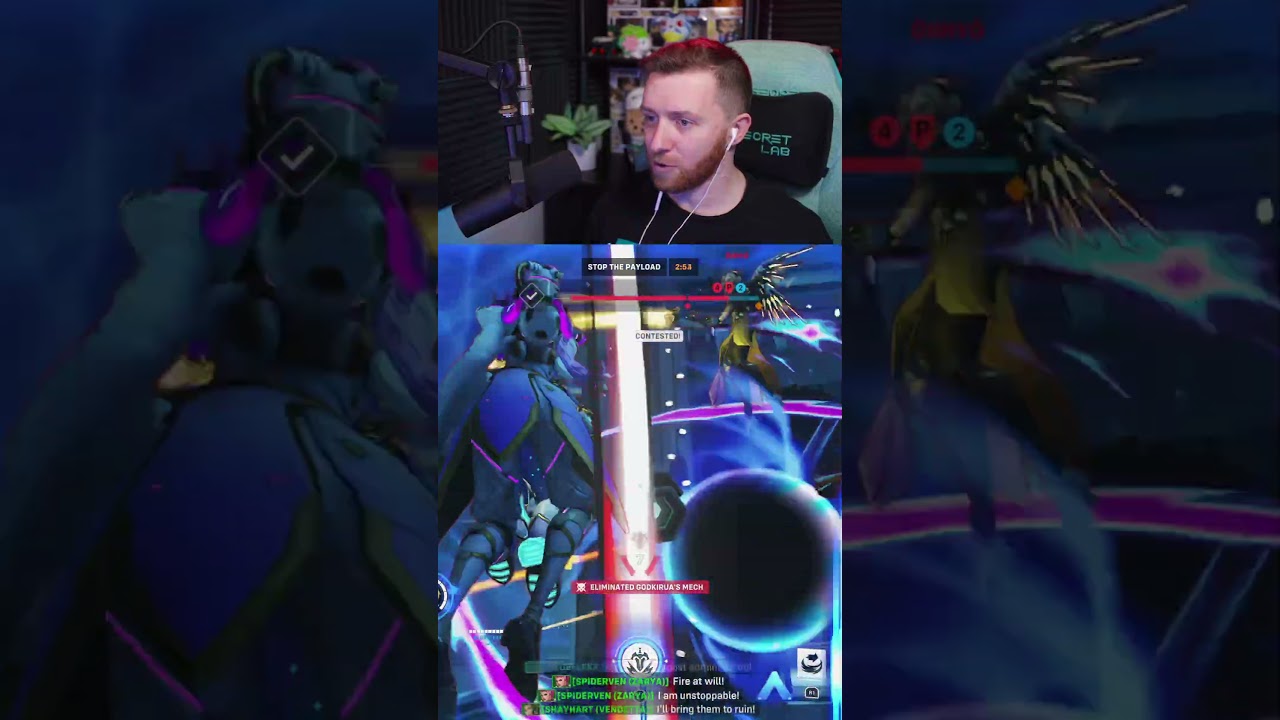 😇 MERCY + ZARYA + VENDETTA = Enemy Team didn't stand a chance! 😈