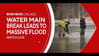 Updates on water main break in Skokie plus weather and top headlines on CBS News Chicago