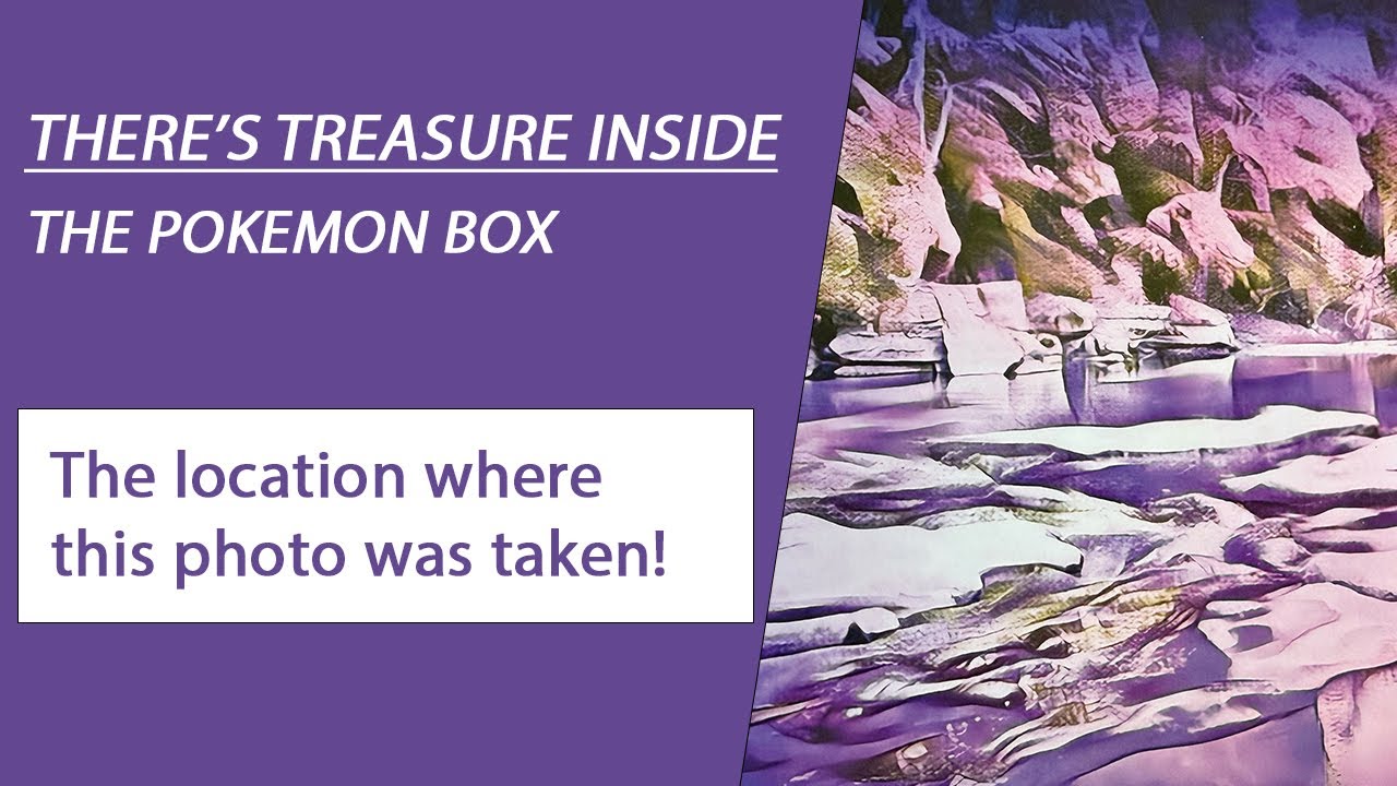 There's Treasure Inside - The Pokemon Box - The location where this photo was taken!