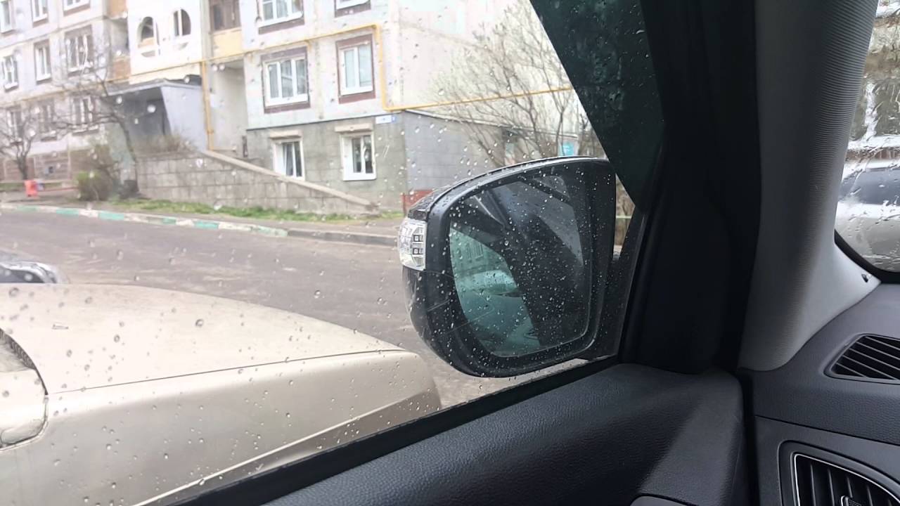 Автоматическое складывание зеркал - YouTube