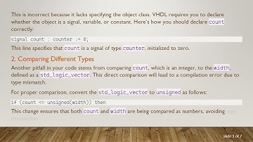 Troubleshooting a VHDL Syntax Error in Your PWM Waveform Generator